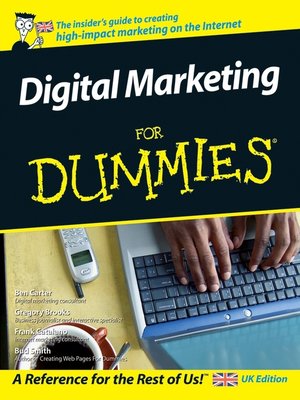 cover image of Digital Marketing For Dummies